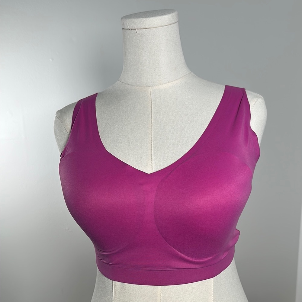 Soma Pink Seamless Bra with Wide Straps